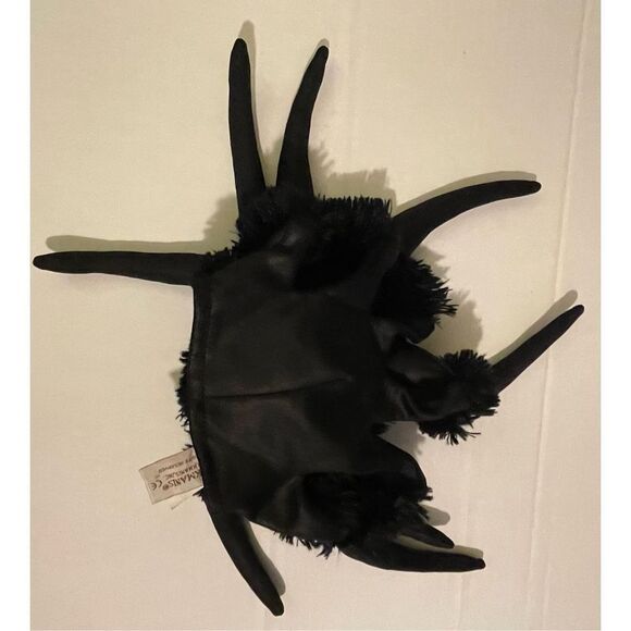 Folkmanis Black Plush Spider puppet Black Hand Glove Puppet Movie Prop Eight Leg - Picture 13 of 13